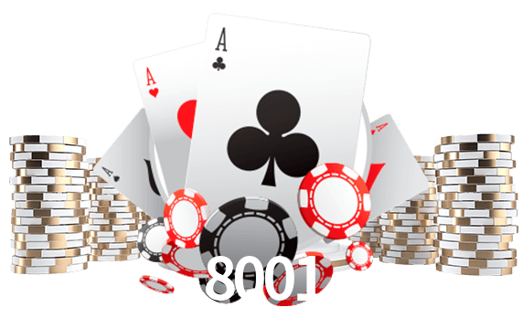 Jogue jogos de pôquer em 8001