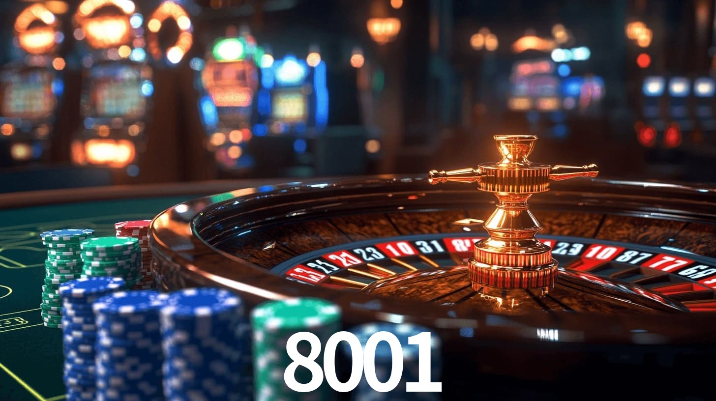 8001: Jogos de Caça-Níqueis-Altas Recompensas, Roleta-Velocidade, Blackjack-Desafios Máximos